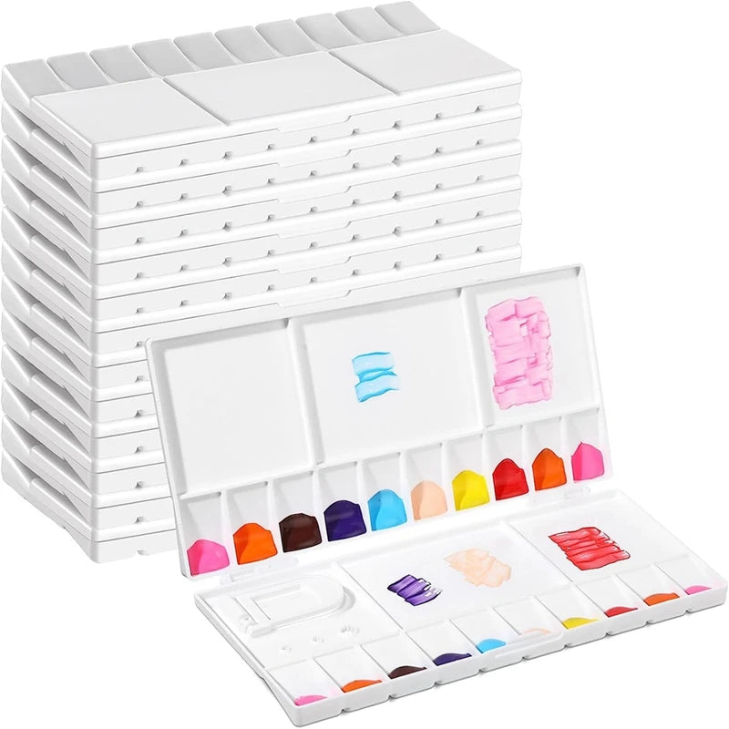 Deli 8/12/21 Colors Watercolor Painting Set Vivid Colors Non-toxic