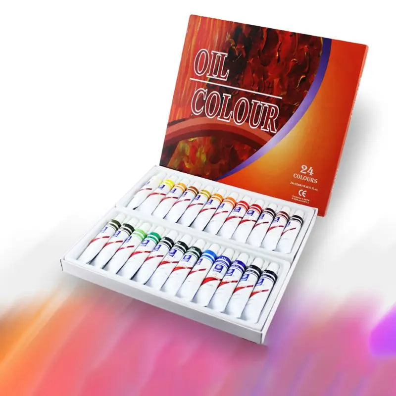 Colorful Professional Oil paints colors painting drawing pigments