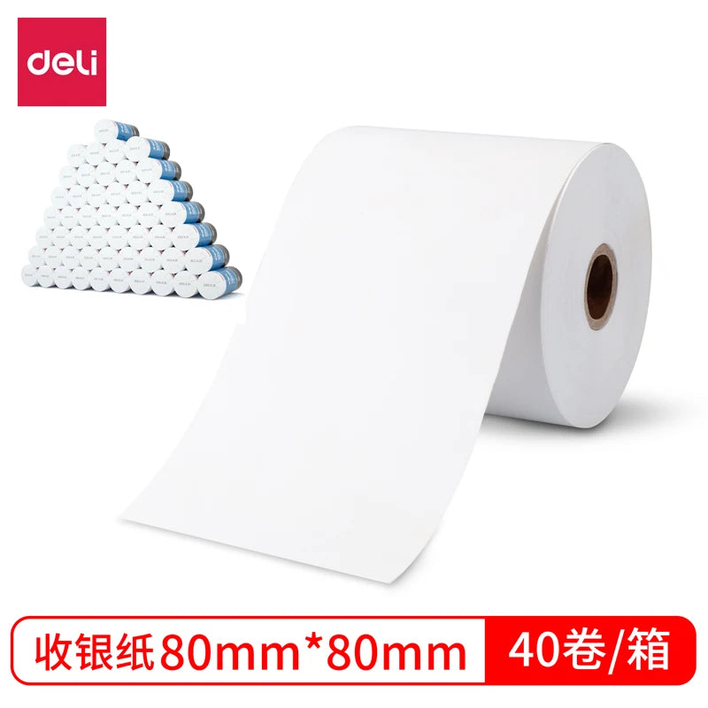 Thermal paper roll (80mm thermal), Paper Roll Supplies