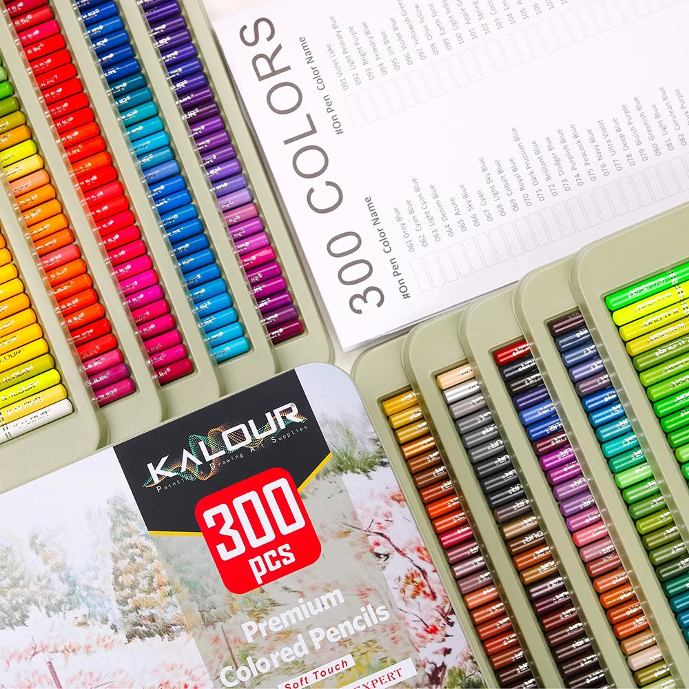 Brutfuner Colored Pencils Professional Soft Bold Cores Oil Color