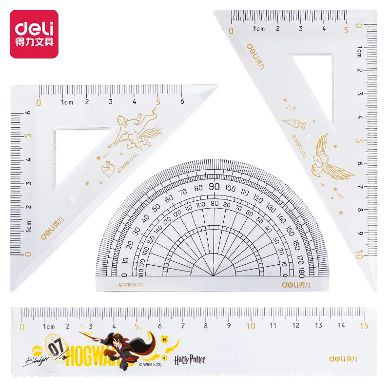 Deli Sewing Rulers Set 10sets Naruto Metal Rulers Japanese