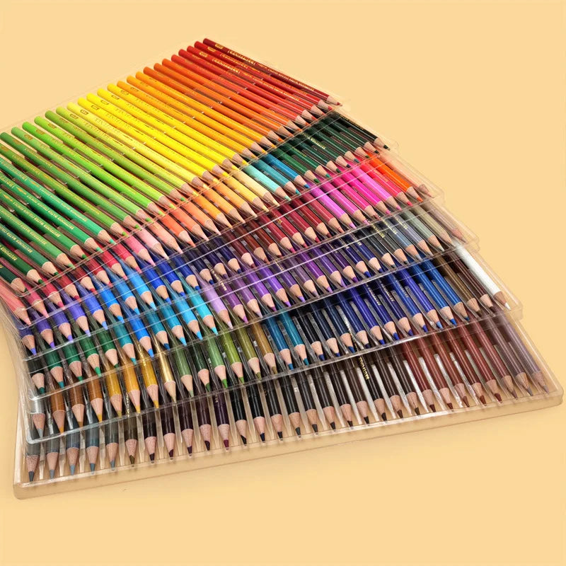 Brutfuner 48/72/120/160/180 Professional Wood Colored Pencils Set Oil HB  Drawing