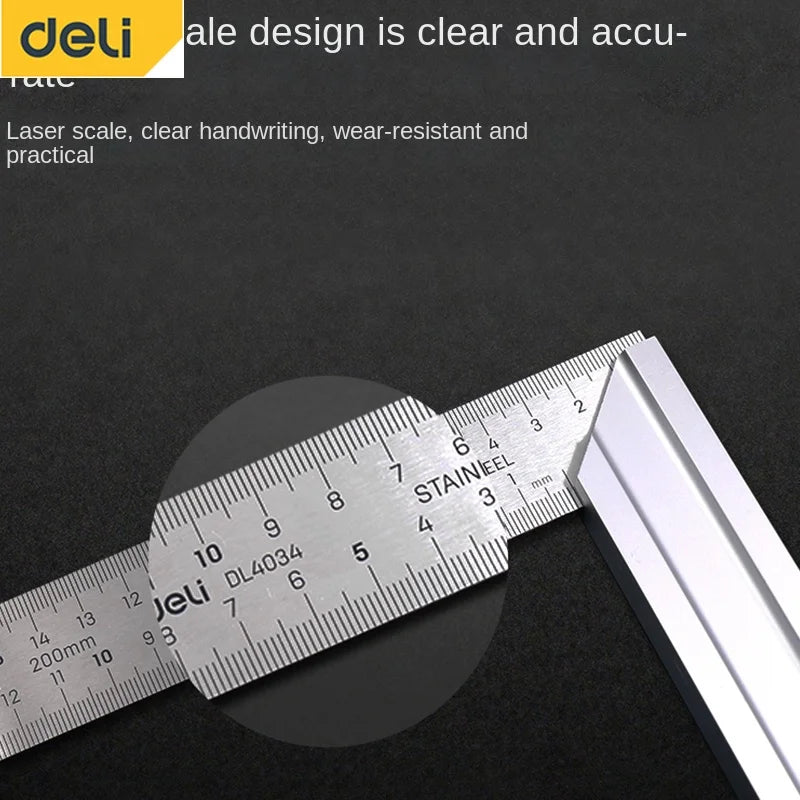 30cm/12inch Ruler,Stainless Steel Metal Ruler, Office Drawing Ruler with 2  Measu,Clear Scale,for Student School Office, Stainless Steel Metal