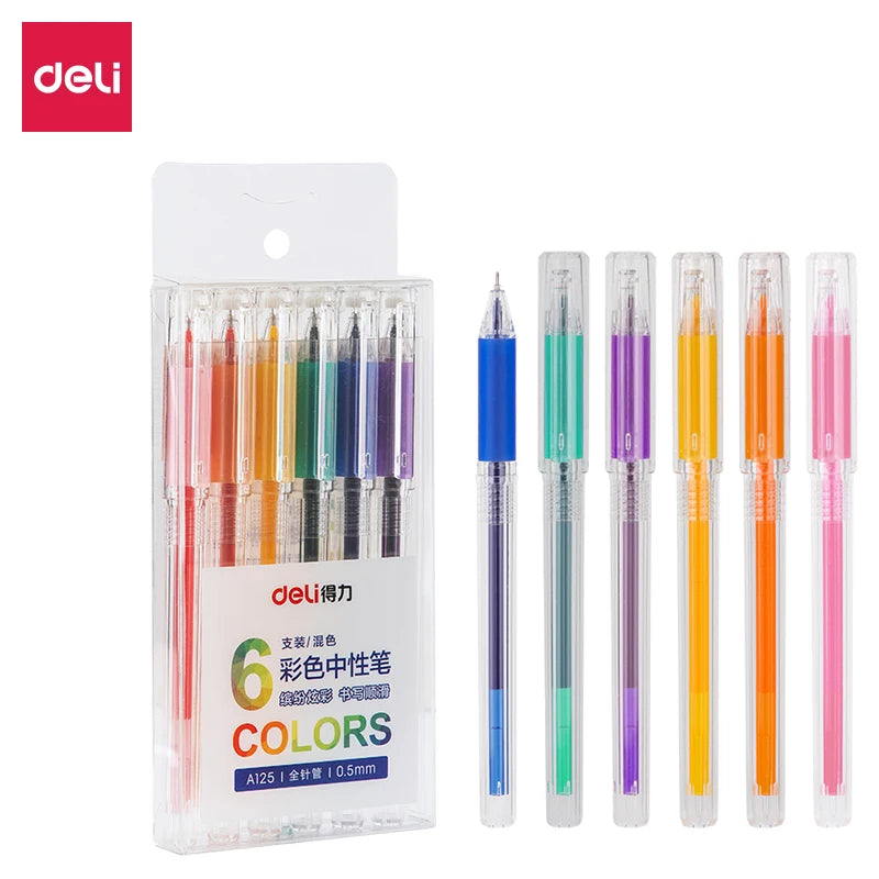 Gel Pens Colored Set, Color Pen Set School