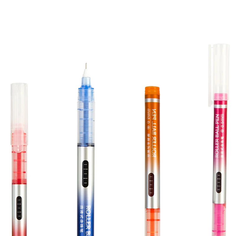 1 Piece Ballpen 8 Colors Large Capacity 0.5mm Fine Tip Colored Pens Gel  Marker Pen Students School Stationery Supplies