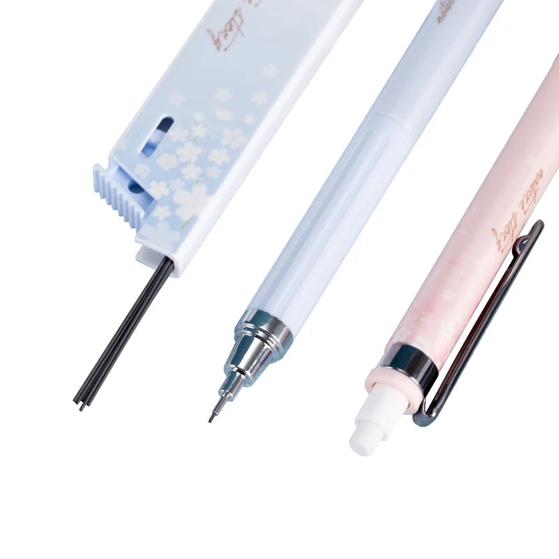 Deli 2.0mm Mechanical Pencil Set HB 2B Pencils Lead Refills for