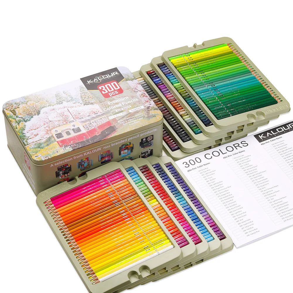  KALOUR Colored Pencils for Adult Coloring Book,Set of