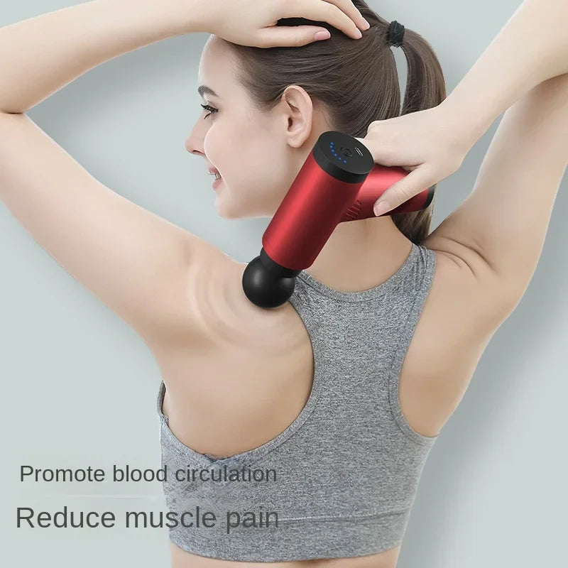 XIAOMI Massage Fascia Gun Body Muscle Relaxation Exerciser Back Leg Shoulder  Massager High Frequency Triangle Massage