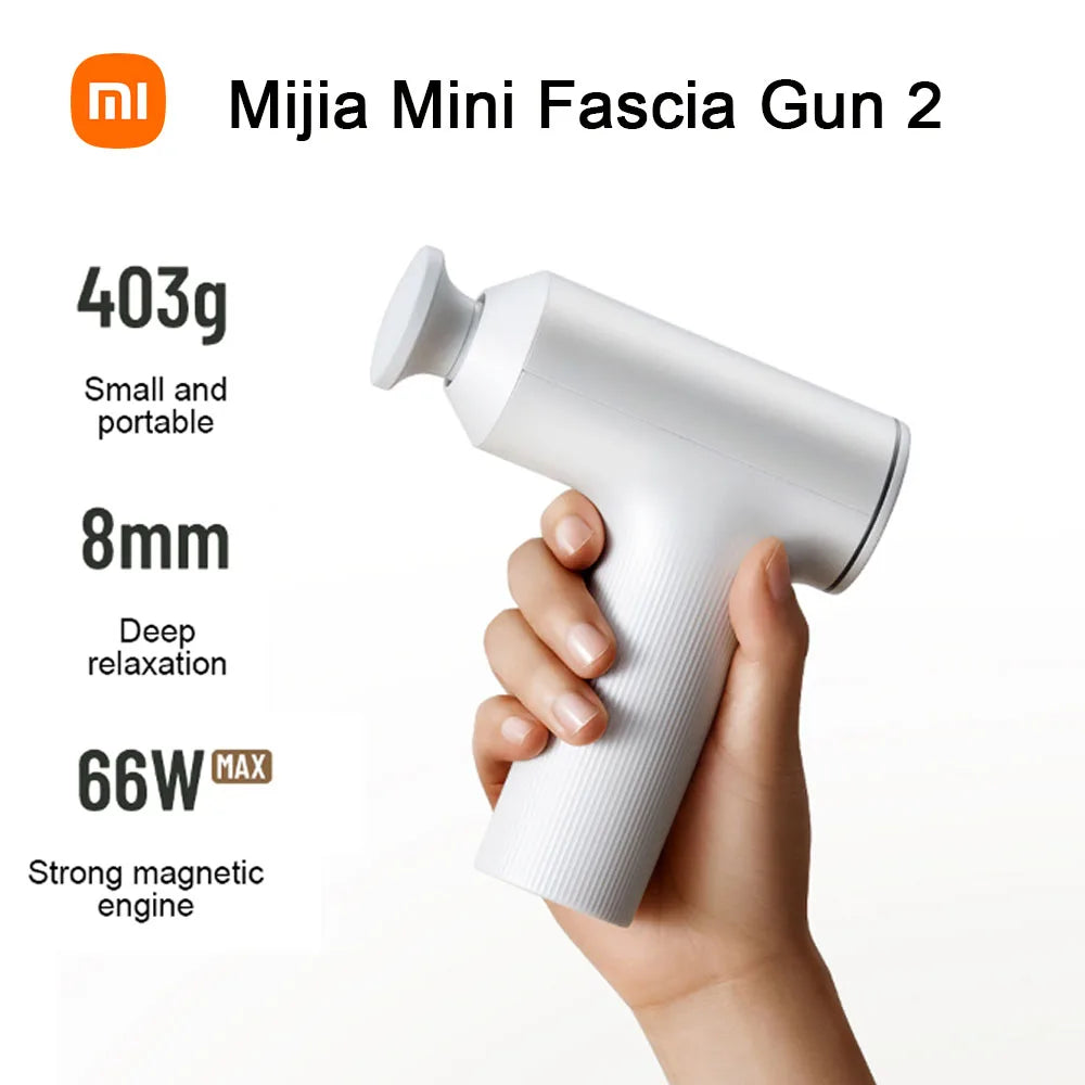 Xiaomi Mija Fascia Gun 2 Intelligent Dual State 3 Gears Heat 4 Modes  2540mAh Long Endurance