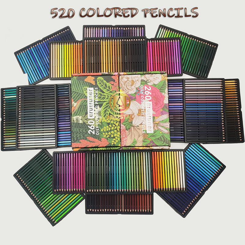 120 Brutfuner Colored Pencils - Pre-Made Original Swatch Charts in My Color  Family Order