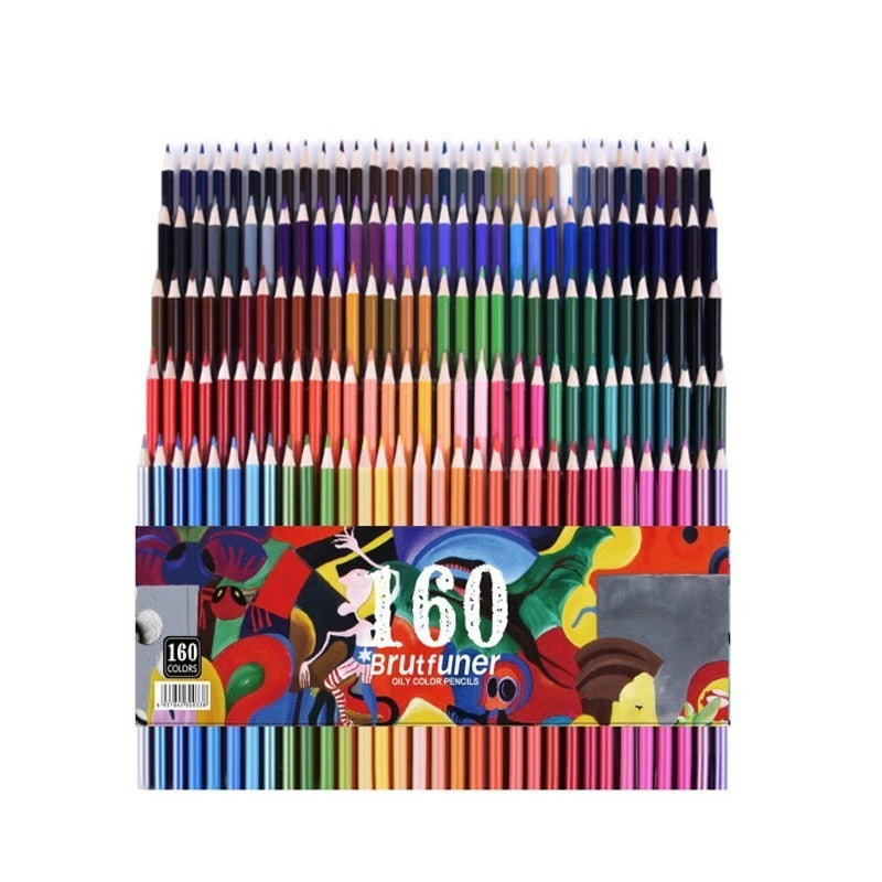 120 Colored Pencils Professional Watercolor Pencils Set Water Soluble Art  Color Pencil Set For Draw Children School Art Supplies - Wooden Colored  Pencils - AliExpress