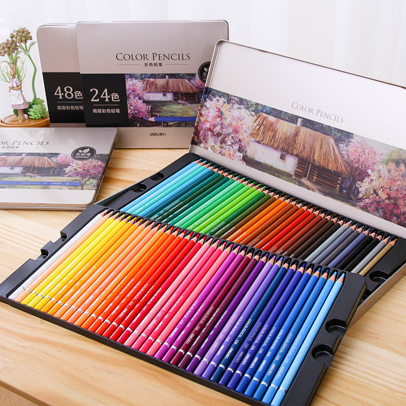 72 Oil Based Color Pencils for Drawing & Illustration