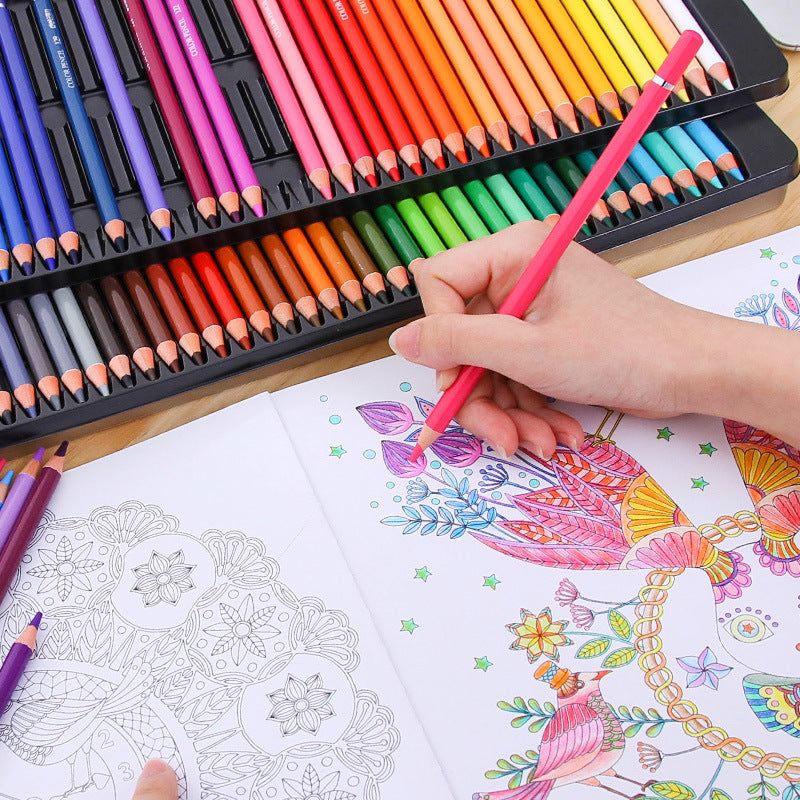 NEW 72/120pcs Colors Pencil lapis de cor Oil Colored Pencils for Kids –  AOOKMIYA