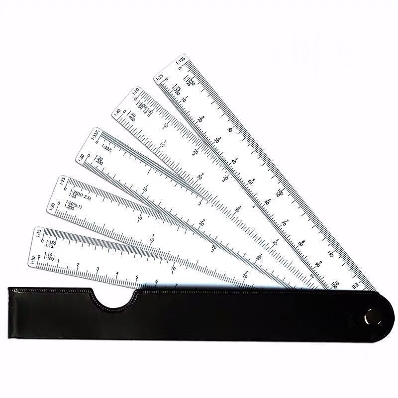 Multifunctional Drawing Template Ruler - Lightweight and Creative