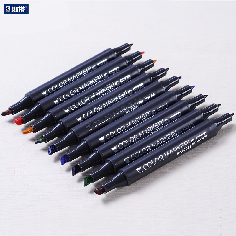 30/40/60/80pcs Marker Pen Twin Tip Marker Alcohol Brush Pen Sketch