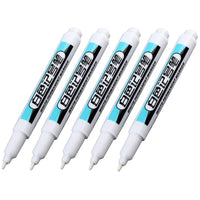 1/2/3 pçs caneta marcador branco oleoso grafite canetas à prova dwaterproof água permanente gel lápis pneu pintura notebook pneu piso caneta ambiental