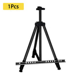 AOOKMIYA 1-2Pcs 63 Inch Artist Easel Height Adjustable Aluminum Alloy Display Easel Sketch Sketching Painting Drawing Stand Carrying Bag