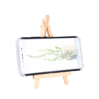 AOOKMIYA 1/5pcs Natural Wood Mini Easel Frame Tripod Display Meeting Wedding Table Name Card Stand Display Holder Children Painting Craft