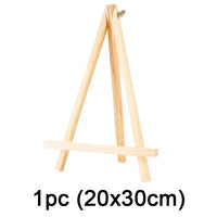 AOOKMIYA 1/5pcs Natural Wood Mini Easel Frame Tripod Display Meeting Wedding Table Name Card Stand Display Holder Children Painting Craft