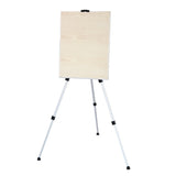 AOOKMIYA 1.6m Aluminium Alloy Folding Painting Frame Easel Adjustable Tripod Display Shelf Artist Student Portable Outdoor Sketch Holder