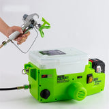 AOOKMIYA 1.7L Airless Paint Sprayer Machine Portable Electric Spray Gun Household High Power Paint Sprayer Airbrush With Lithium Battery