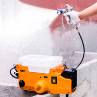 AOOKMIYA 1.7L Professional 500W High Pressure Intelligent Wall Airless Sprayer Spray Latex Paint Lithium Battery Spraying Machine