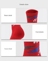 AOOKMIYA 1 Pair Sport Socks Fashion Badminton Sports Socks for Men Women Tennis Sokcs