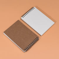 1 Pcs Sketchbook A6 30 Sheets 160g Spiral Notebook Wooden Pulp Sketching Paper Pad Inner Blank Drawing Graffiti Art Supplies