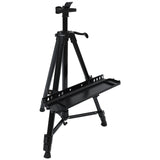 AOOKMIYA 1 Set Double Tier Display Easel Stand Metal Material Tripod Easels Adjustable Easel for Painting Canvases for Table- Artistic