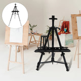 AOOKMIYA 1 Set Double Tier Display Easel Stand Metal Material Tripod Easels Adjustable Easel for Painting Canvases for Table- Artistic