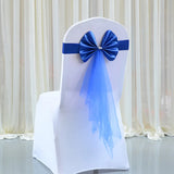 10/50/100pcs Wedding Chair Sash Decoration Elastic Bowknot Chair Sashes Bow Knot Tie Hotel Banquet Party Home Decor Multi Color