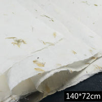 100 Sheets/pack Rice Paper Calligraphy Brushes Writing and Chinese Landscape Painting Half-Ripe Xuan Paper Tea Fiber Xuan Paper
