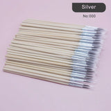 100Pcs/Set Fine Hand-painted Thin Hook Line Pen Multicolor Baton Drawing Art Pen Paint Brush Art Supplies Nylon Brush Special