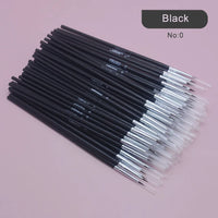 100Pcs/Set Fine Hand-painted Thin Hook Line Pen Multicolor Baton Drawing Art Pen Paint Brush Art Supplies Nylon Brush Special