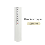 100m 50m Long Scroll Raw Rice Paper Calligraphy Painting Creation Paper Half-Ripe Xuan Paper Framed Art Paint Printing Paper