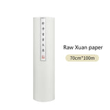 100m 50m Long Scroll Raw Rice Paper Calligraphy Painting Creation Paper Half-Ripe Xuan Paper Framed Art Paint Printing Paper