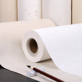 100m Roll Chinese Calligraphy Painting Hemp Paper Rijstpapier Half-Ripe Xuan Paper Yunlong Fiber Rice Paper with Flowers Pattern