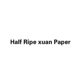 100sheets Sandalwood Bark Painting Xuan Paper Adult Chinese Landscape Ink Painting Calligraphy Raw Xuan Paper Tanpi Rice Paper