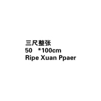 100sheets/lot Chinese Half-Ripe Xuan Paper Beginner Chinese Painting Brush Calligraphy Paper Thicken Xuan Paper Riisipaperi