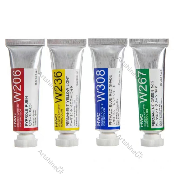 Holbein Artists' Watercolor Set of 108, 5ml Colors