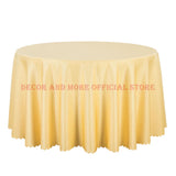 10PCS Polyester Jacquard Solid Table Linen Square Red White Gold Table Cloths Hotel Banquet Wedding Table Cover Round Tablecloth