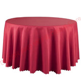 10PCS Polyester Jacquard Solid Table Linen Square Red White Gold Table Cloths Hotel Banquet Wedding Table Cover Round Tablecloth