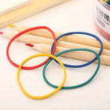 10Packs Colored Round Rubber Band Ring N.W 50g Office Accounting Bundling Tools High Elasticity Easy to Distinguish Home 3219