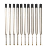 10pcs 99mm Replaceable Metal Pen Refills Special Office Business Ballpoint Pen Refill Rods for Writing Stationery 0.7mm