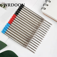 10pcs 99mm Replaceable Metal Pen Refills Special Office Business Ballpoint Pen Refill Rods for Writing Stationery 0.7mm