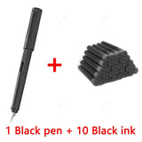 11Pcs Fountain Pen Ink Set Calligraphy Multi-Function Ink Pen 0.38mm EF Nib School Supplies Stationery Gel Pens