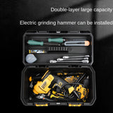 12/15/18inch Double Layer Household Tool Box Organizer Case Multifunction Hardware Tool Storage Box Plastic Electrician Toolbox