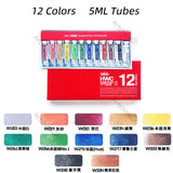 12/18/24/30 Sets Holbein Artists' Watercolors 5ML Tubes Professional Water Color Pigment Artist Painter Student Art Supplies