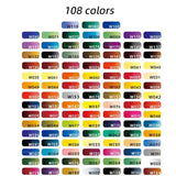 12/18/24/30 Sets Holbein Artists' Watercolors 5ML Tubes Professional Water Color Pigment Artist Painter Student Art Supplies