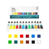 12/18/24 Colors WINSOR&NEWTON FINE ACRYLIC COLOUR SET 10ml/pcs for BJD Clay Cloth Wall Painting Artist Supplies